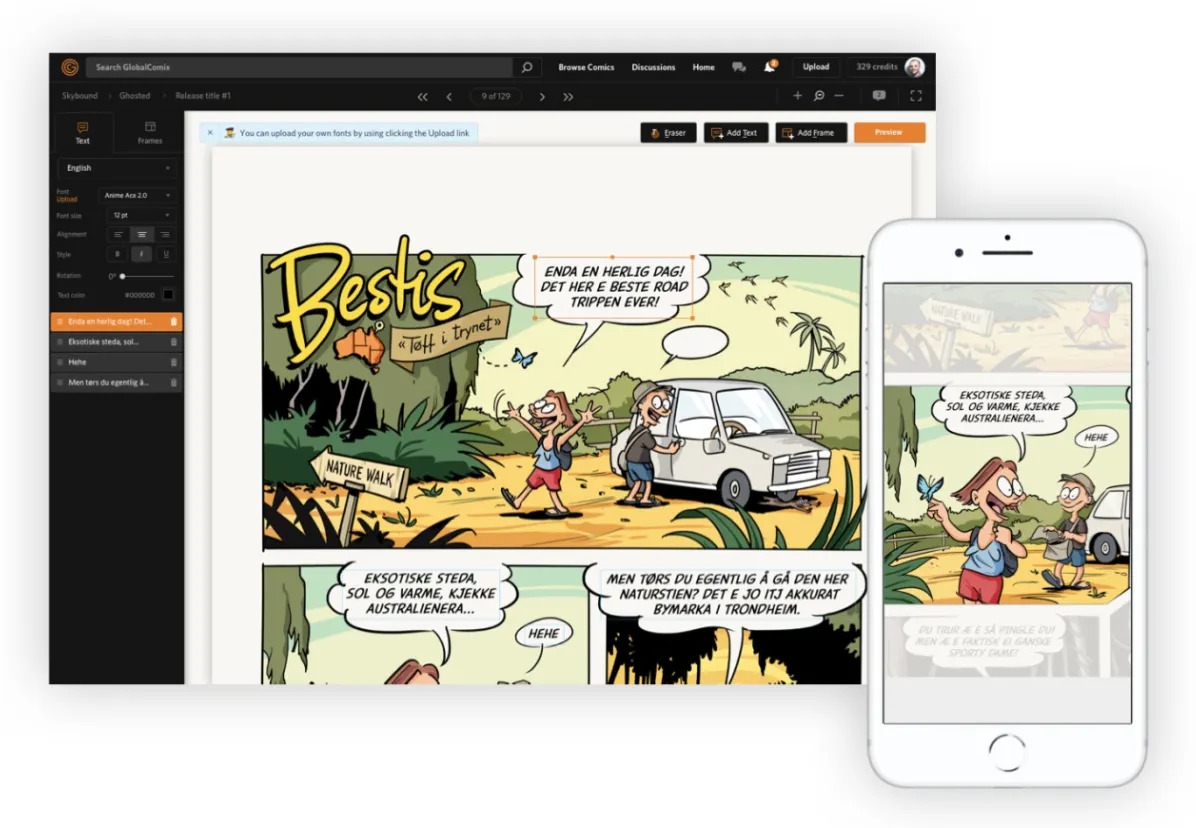 次世代コミックポータル『GlobalComix』出版社からインディーまで、すべてをひとつに [Why We Invested] - Scrum ...