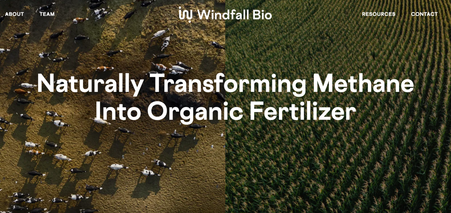 Windfall Bio 今週の注目5社:メタン回収微生物 / 共創型商品開発 / DOC技術 / 協働ロボット / フリート管理 - Scrum Ventures ...